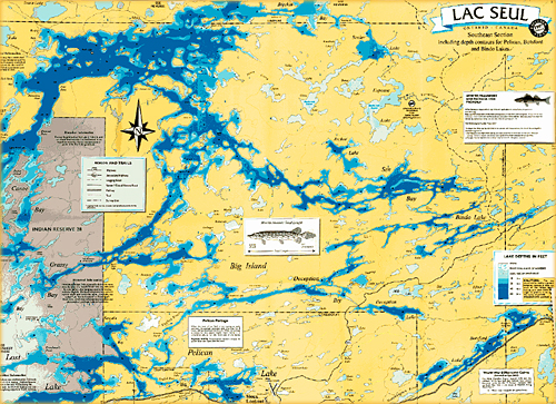 Lac Seul Fishing Resorts Map Northwest Ontario Fishing Lodges & Hunting Outfitters | Ontario Canada's  Great Outdoor - Lac Seul Walleye Fishing