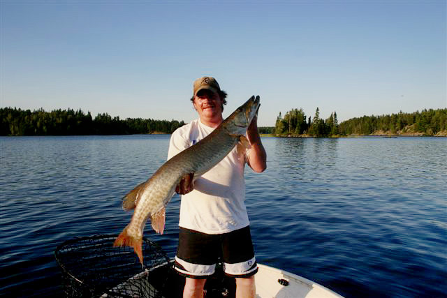 Muskie Fishing Ontario Canada