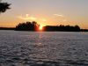 What a beautiful way to finish off the day - relaxing with your evening cup of coffee and admiring the gorgeous colours of a sunset over the lake.  This photo was taken in August on Eagle Lake.