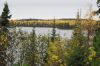 Beautiful shot taken of the shoreline just as the leaves are beginning to change.