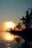 Beautiful sunrise on Dixie Lake, deep within the Patricia region