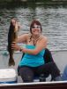 Vanessa proudly shows off the 28.5