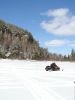 What better way to spend a beautiful, sunny, winter day than to get on the snowmobile and head out ice fishing.  With lots of lakes in the Patricia Region to choose from, the only hard part is deciding where to go!