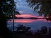Pink skies in the evening forecast another nice day for fishing in the Patricia Region.