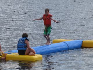 What better way for the kids to enjoy the lake than on a floating water park. Make sure to bring them along on your trip to Northwestern Ontario.