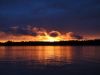 What a great way to end the day.  A sky full of warm colours predicts another nice day.