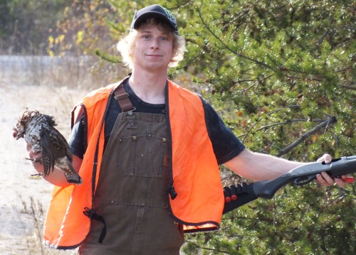Bird hunting is fantastic. The fresh autumn air, beautiful leaves and of course supper!