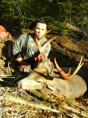 Spend some time at Lost Island Lodge and take in some great whitetail deer hunting.