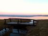 Sun setting in Spring