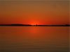 This is a sunset over Wabigoon Lake. We took this photo after a long day of fishing. 