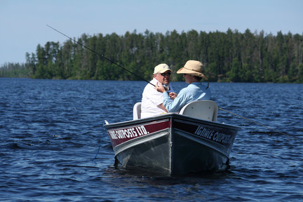 A nice day spent fishing on the lake!