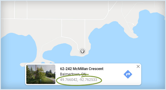Location your Ontario Camp