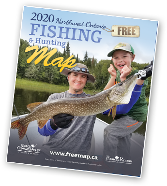 Get a Northwest Ontario Fishing Map