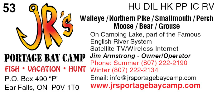 JR's Portage Bay Camp