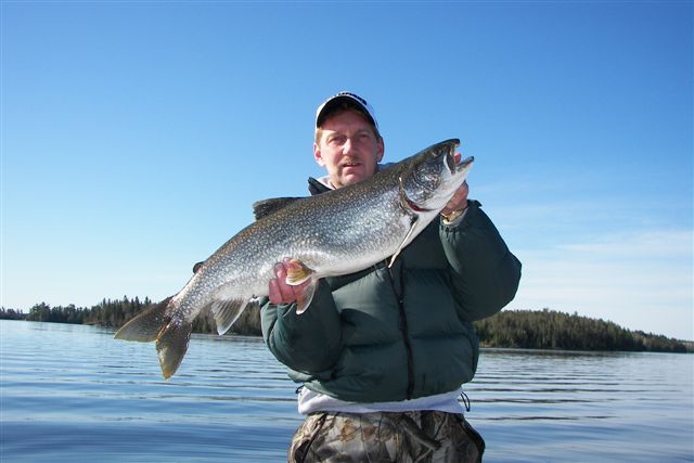 Jumbo Jigging for Summer Lakers - Ontario Fishing & Hunting Outfitter Mini -Sites