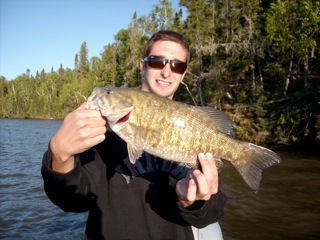 Looks like it was a great day to be fishing on the Wabigoon Lake system. Although most head here for the walleye and northern pike fishing, the lake also produces some great bass opportunities as this picture proves!