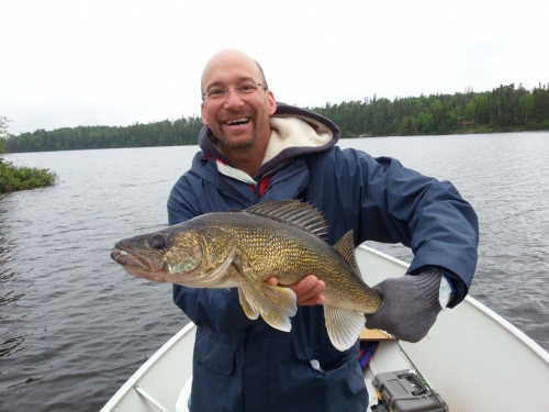 A nice pike caught at Eagle Lake Sportsmens Lodge!