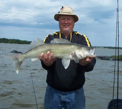 A fantastic catch in one of the Patricia Region's many fantastic lakes! This walleye was 29 inches and 9.5 pounds. 